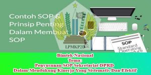 Bimtek Penyusunan SOP Sekretariat DPRD