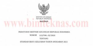 Bimtek Standar Biaya Keluaran Tahun Anggaran 2021 Sesuai PMK Nomor 112PMK.022020