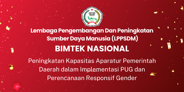 Bimtek Peningkatan Kapasitas Aparatur Pemerintah Daerah dalam Implementasi PUG dan Perencanaan Responsif Gender